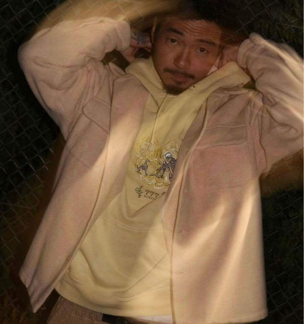 NOMADIK 777 パーカー Kazu オーバーダイ加工