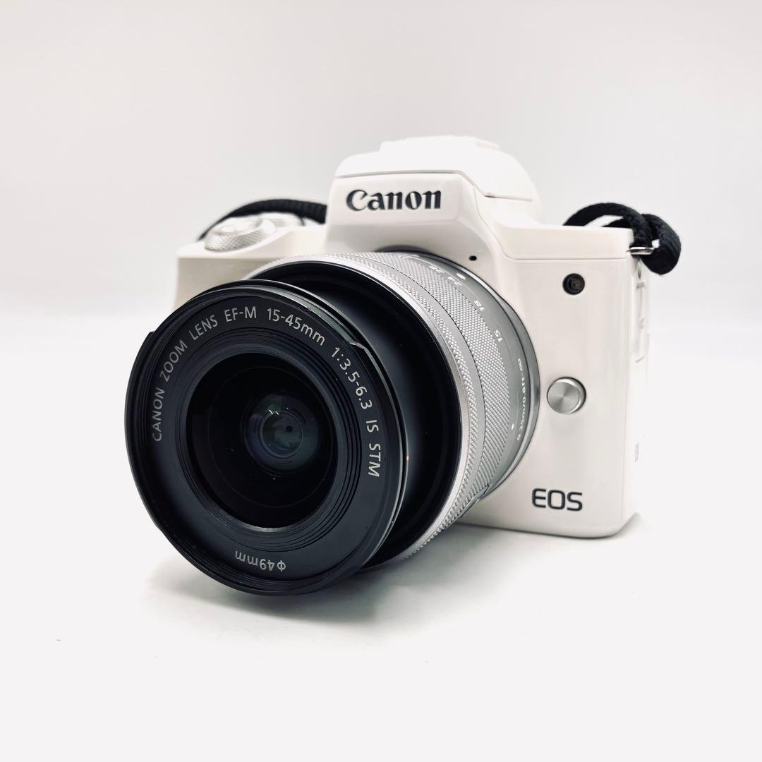 Canon kiss M ホワイト 15-45mmレンズキット