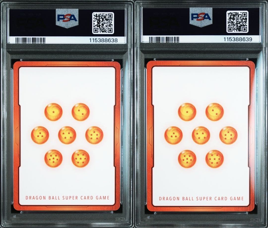 【連番】ドラゴンボール　エナジーマーカー　ベジット&ゴジータ psa10