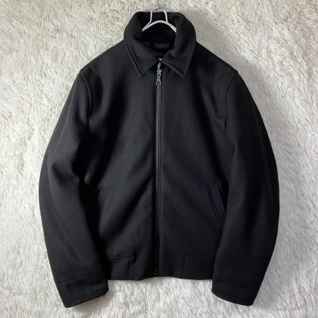 美品 00s GAP ギャップ ウールブルゾン ジップアップ 中綿入り M