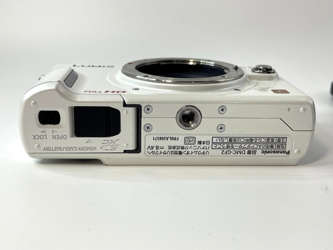 動作OK Panasonic LUMIX GF2 ホワイトボディ #2903