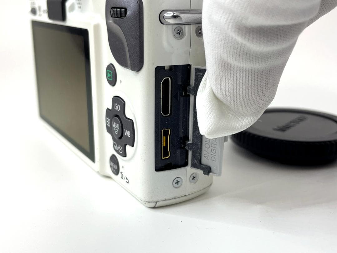 動作OK Panasonic LUMIX GF2 ホワイトボディ #2903