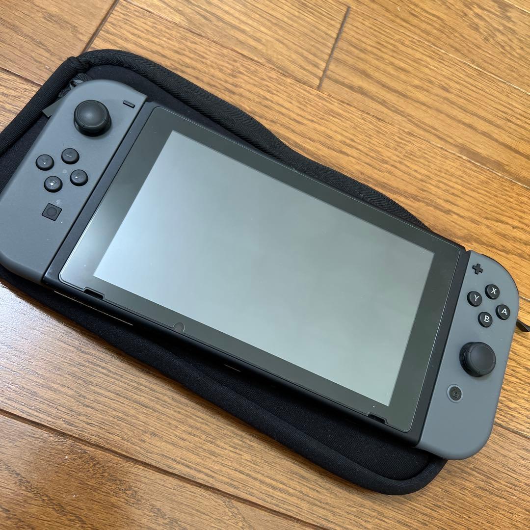 【美品】Nintendo Switch グレー 本体 付属品多数