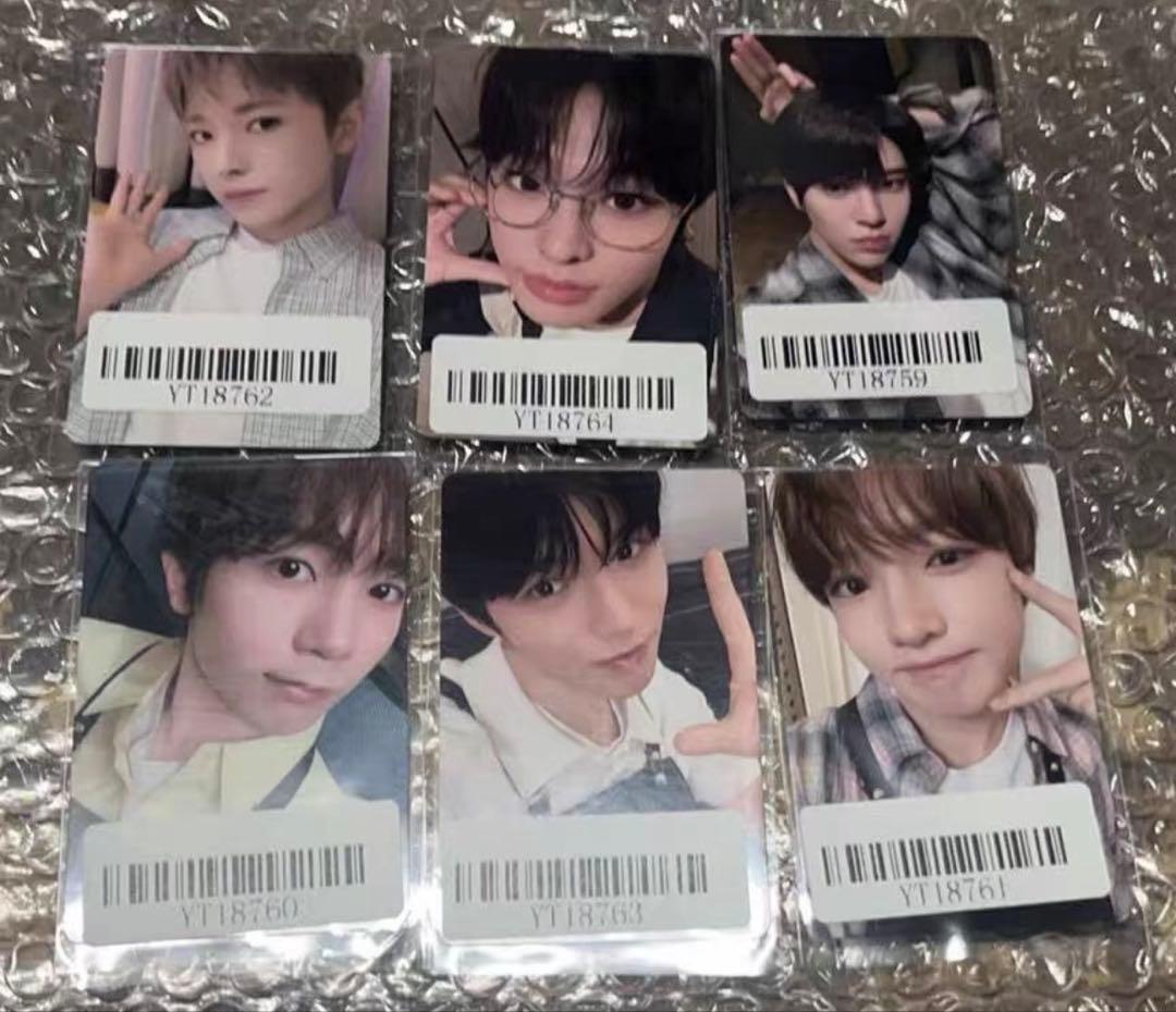 NCTWISH poppop 北京 kms トレカ v5 当選者限定 6枚セツト