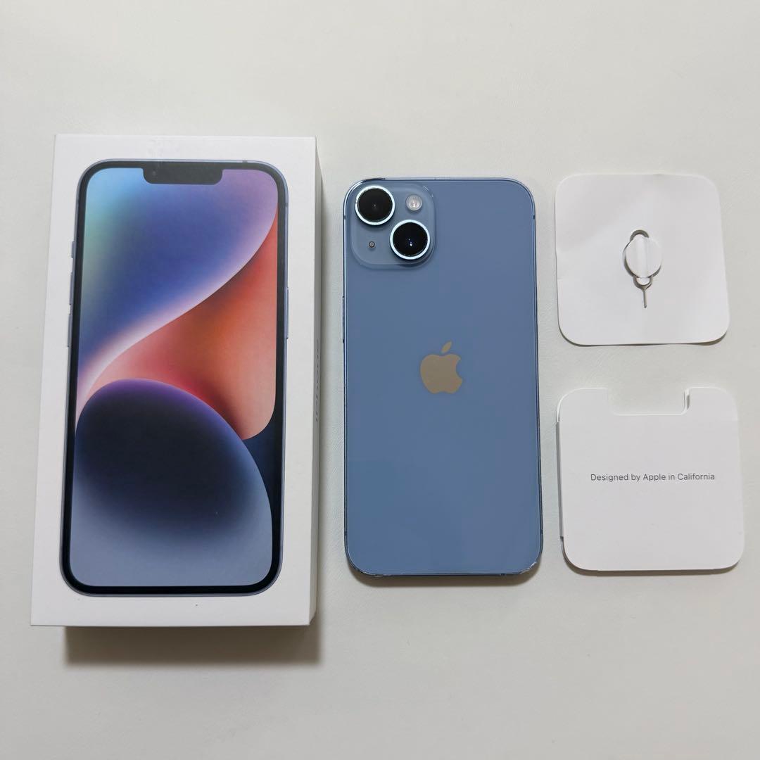 Apple iPhone 14ブルー256GB本体
