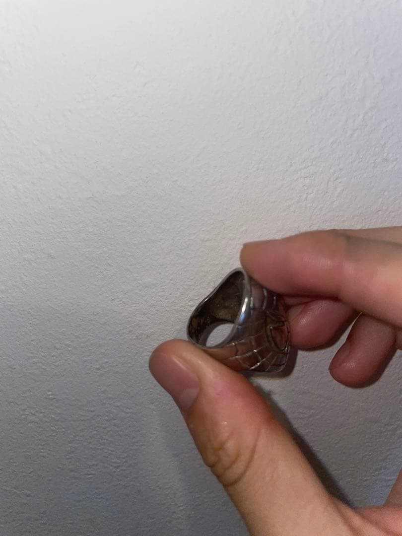 スパイダーマン シルバーリング 925 ヴィンテージ