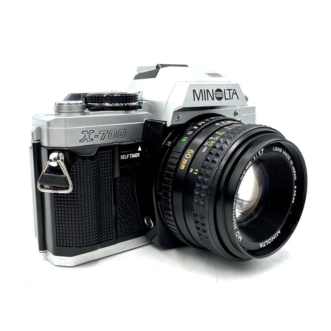 完動品 MINOLTA ミノルタ X-700 銘玉50mm F1.7 レンズ付