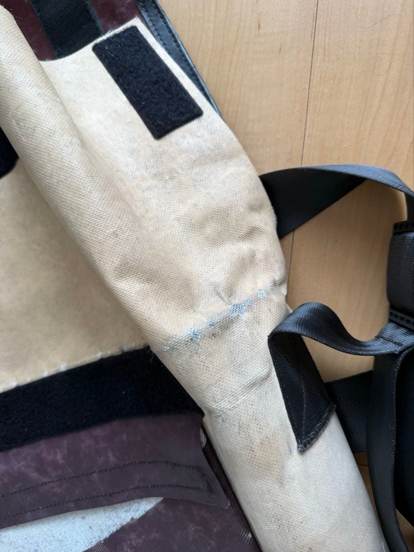 FREITAG メッセンジャーバッグ ベージュ/ブラウン