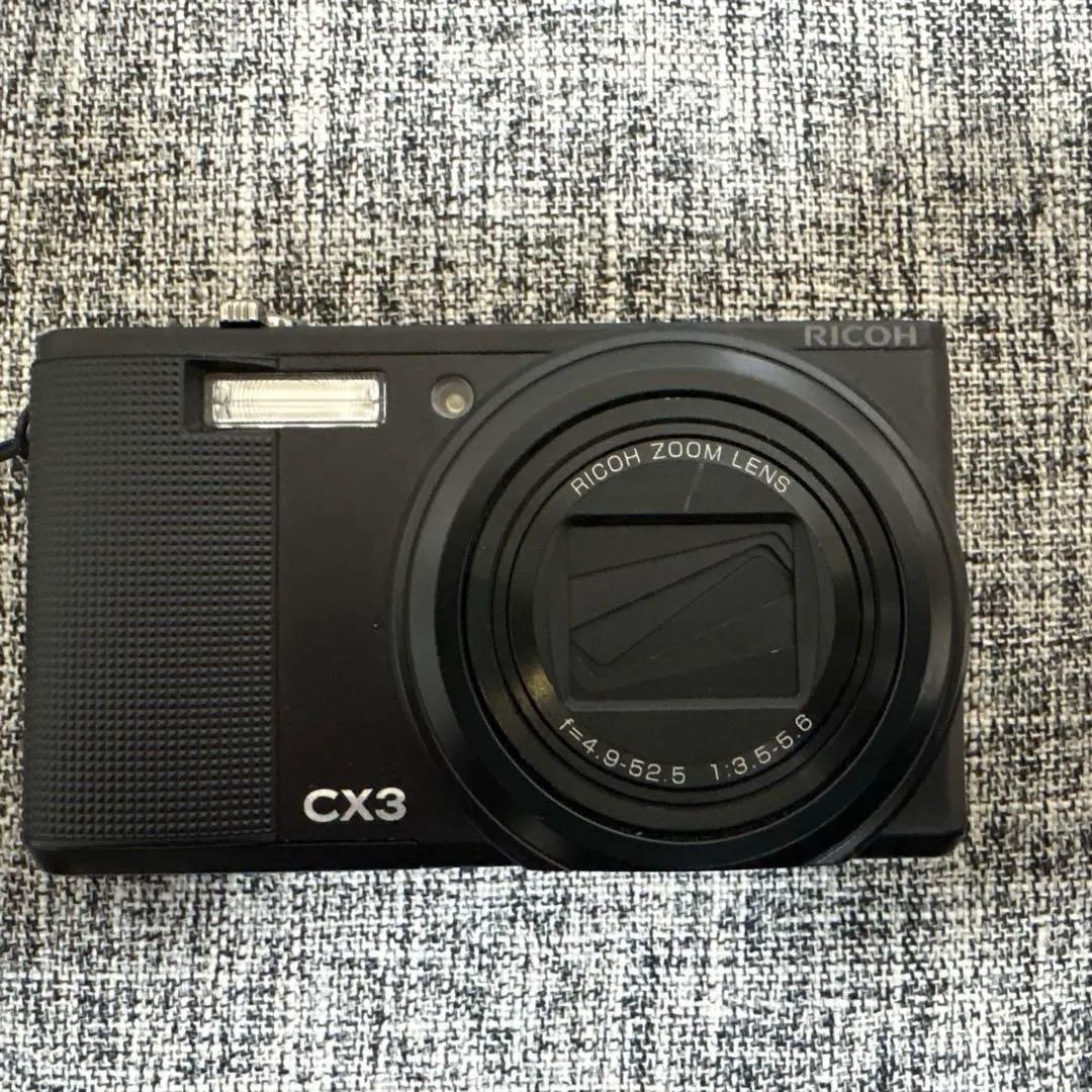 Ricoh CX3 デジタルカメラ ブラック
