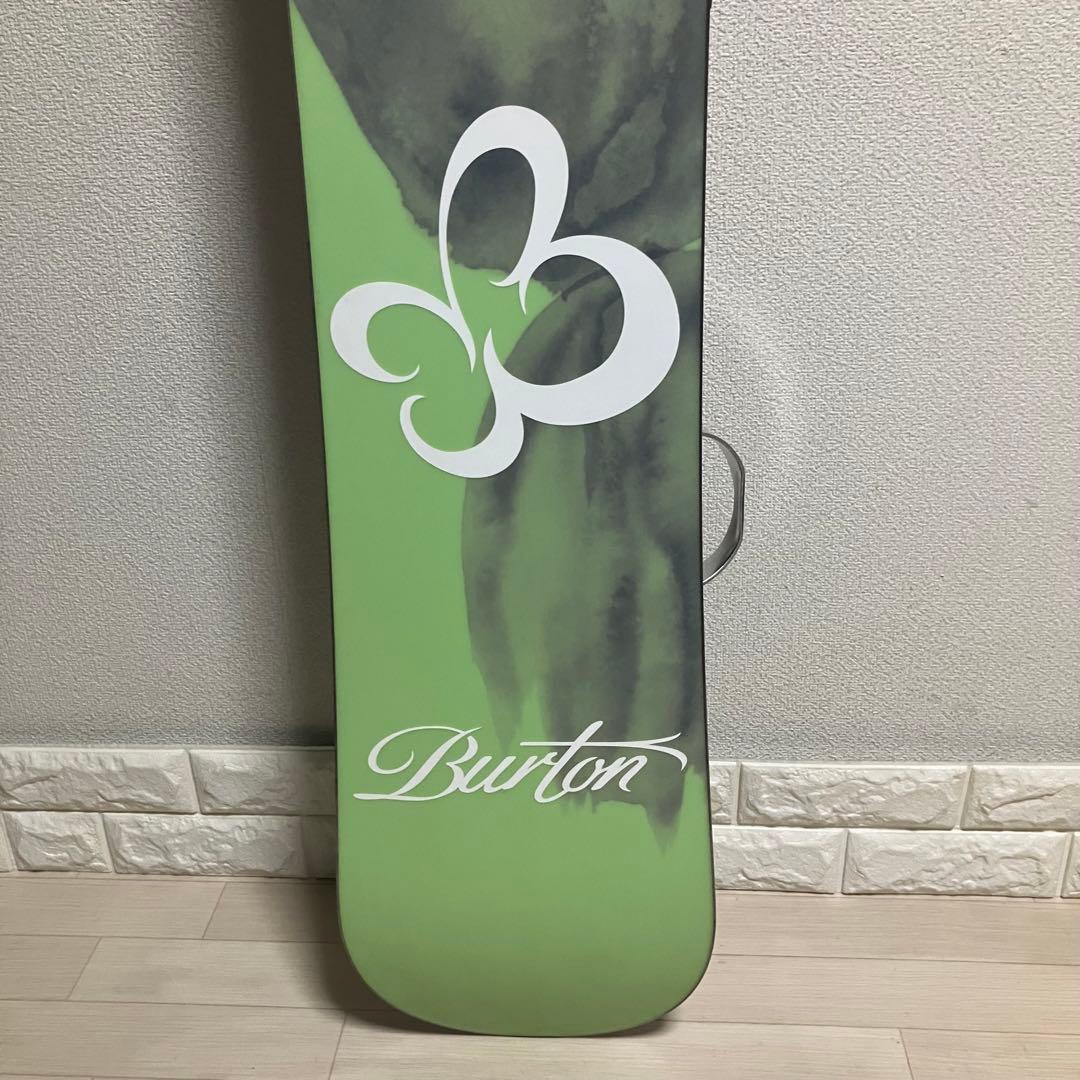 バック付/BURTON Featherバートンスノーボードセット147/バインM