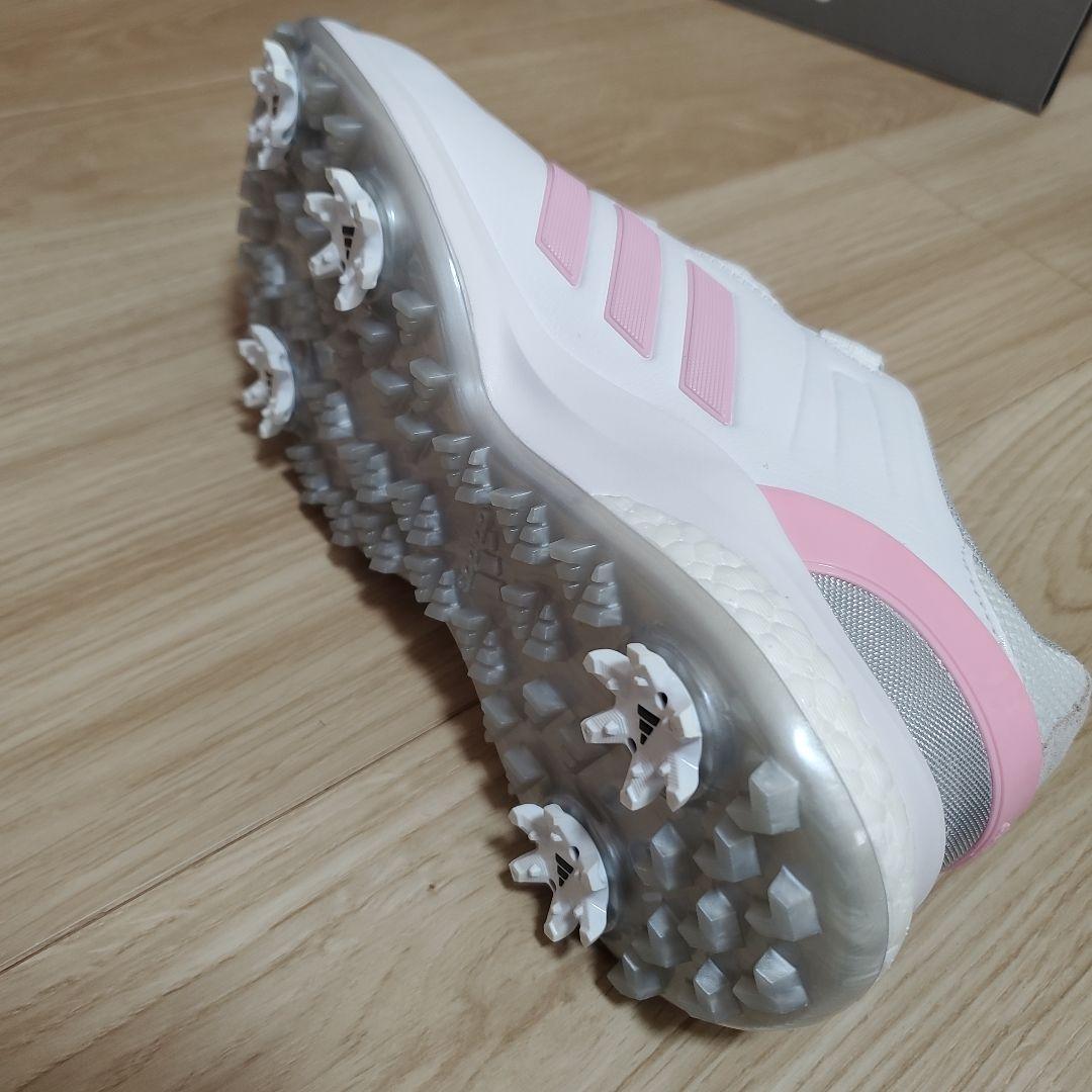 【新品・未使用】アディダス　レディースゴルフシューズ　22.5㎝