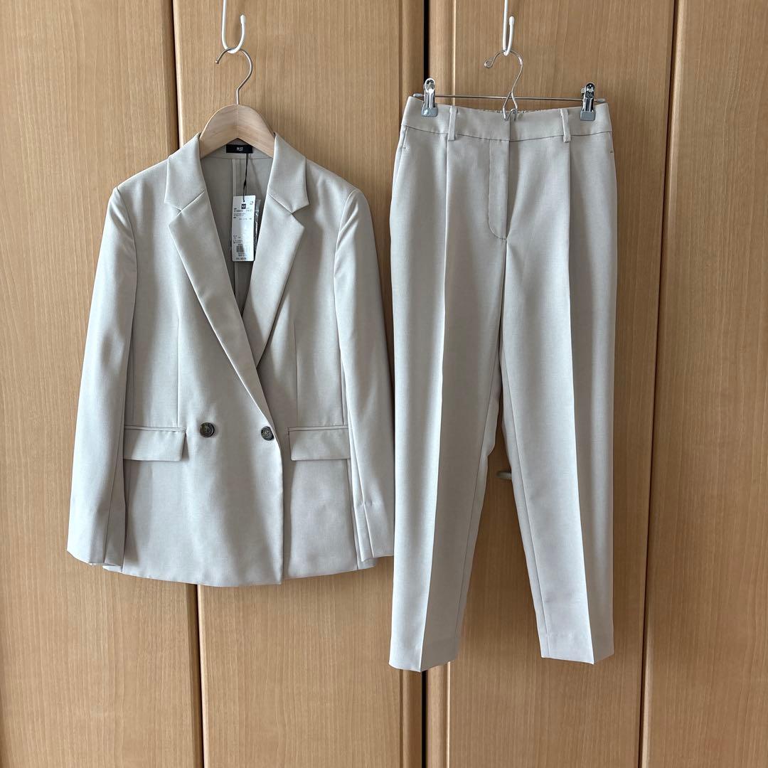 プラステ　プレミアムオックス　ジャケット　パンツ　セットアップ