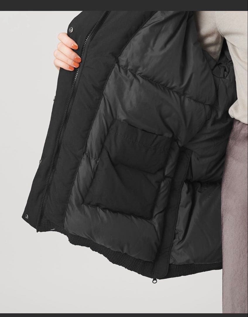 BEAUTY&YOUTH 【別注】＜NANGA＞ ダウンジャケット ブラック