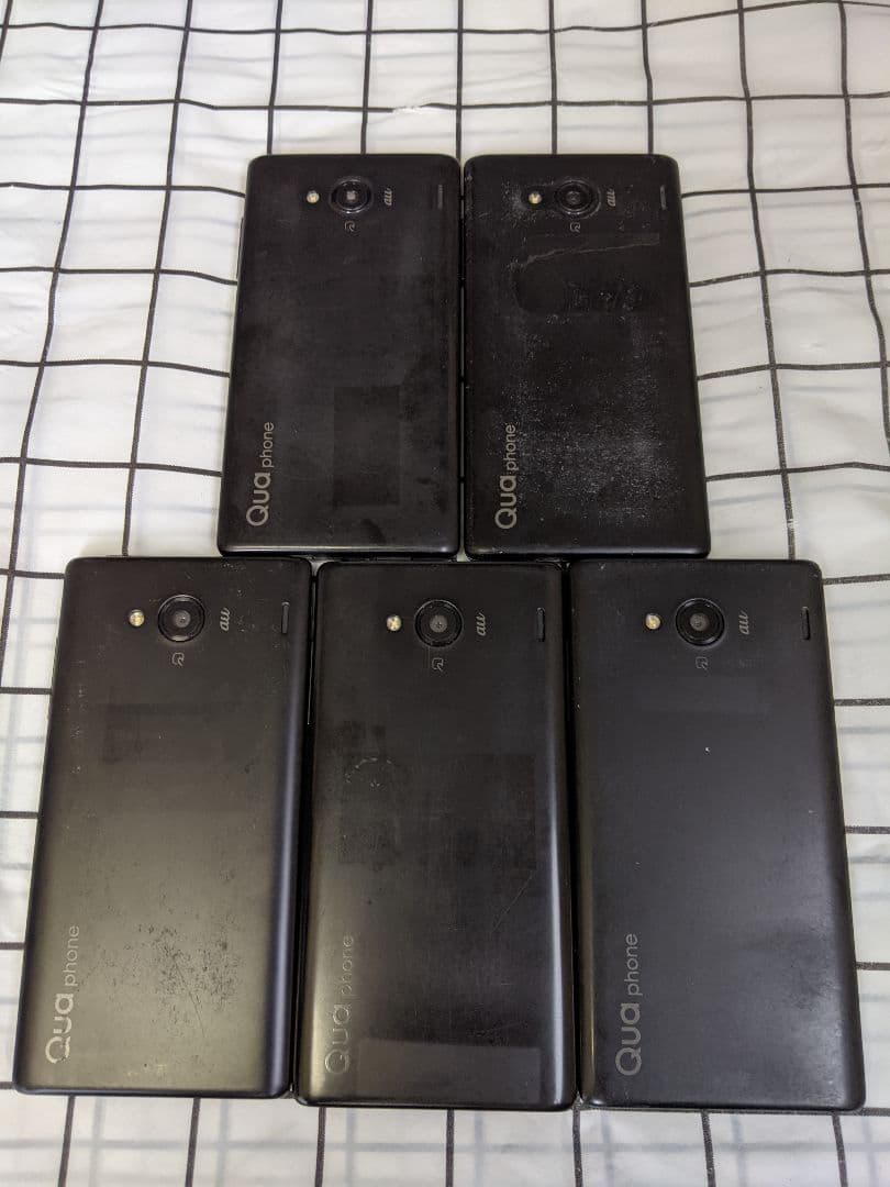 Quaphone KYV42 2G16G android7.1 Simフリー5台