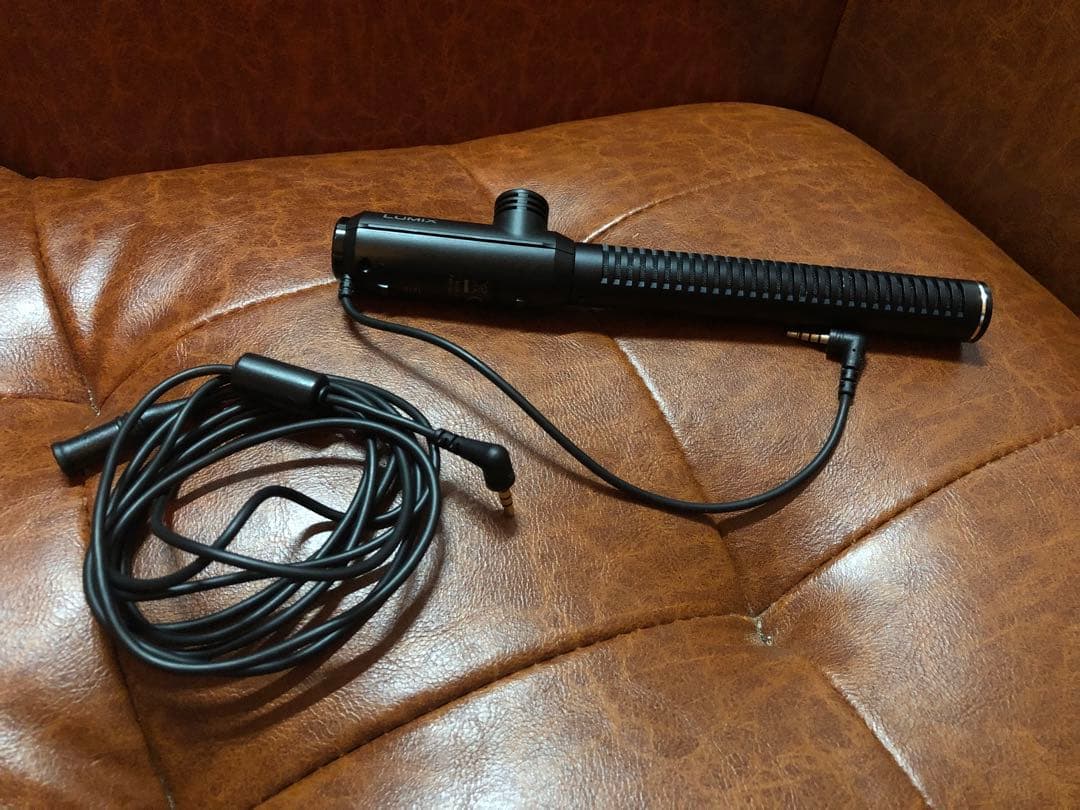 Panasonic lumix DMW-MS2 ステレオガンマイクロホン