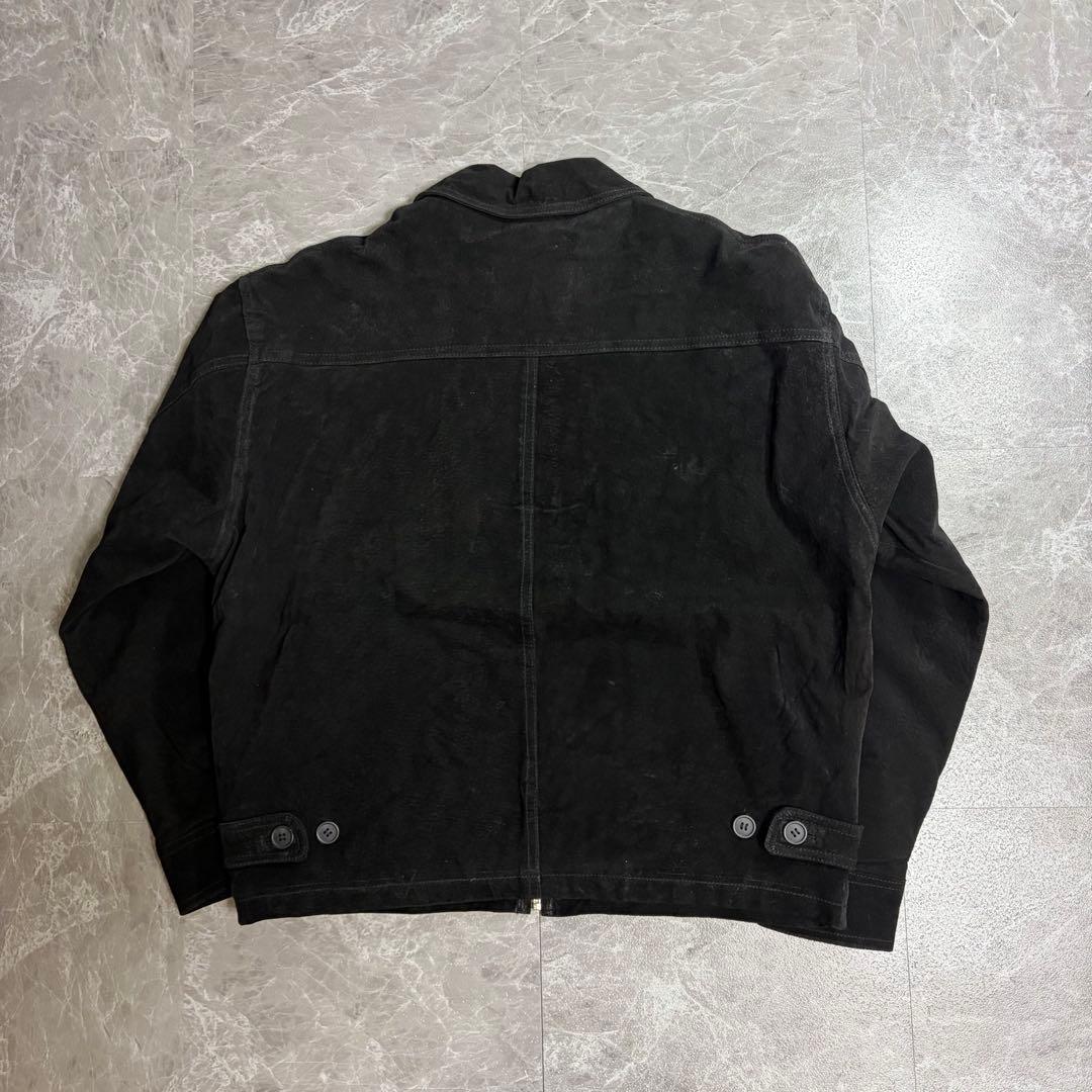 ジャケット・アウター OLD Suede Leather jacket black