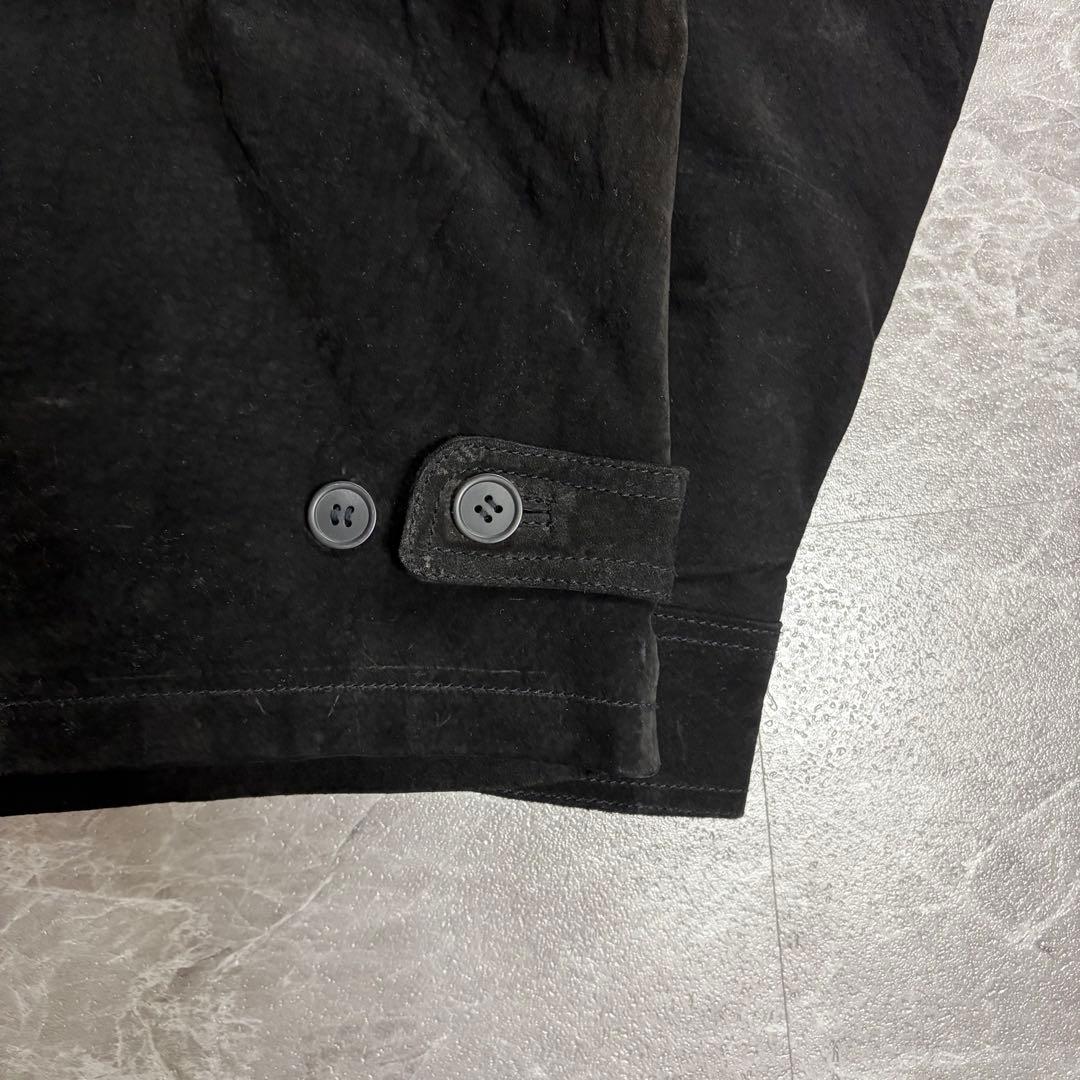 ジャケット・アウター OLD Suede Leather jacket black