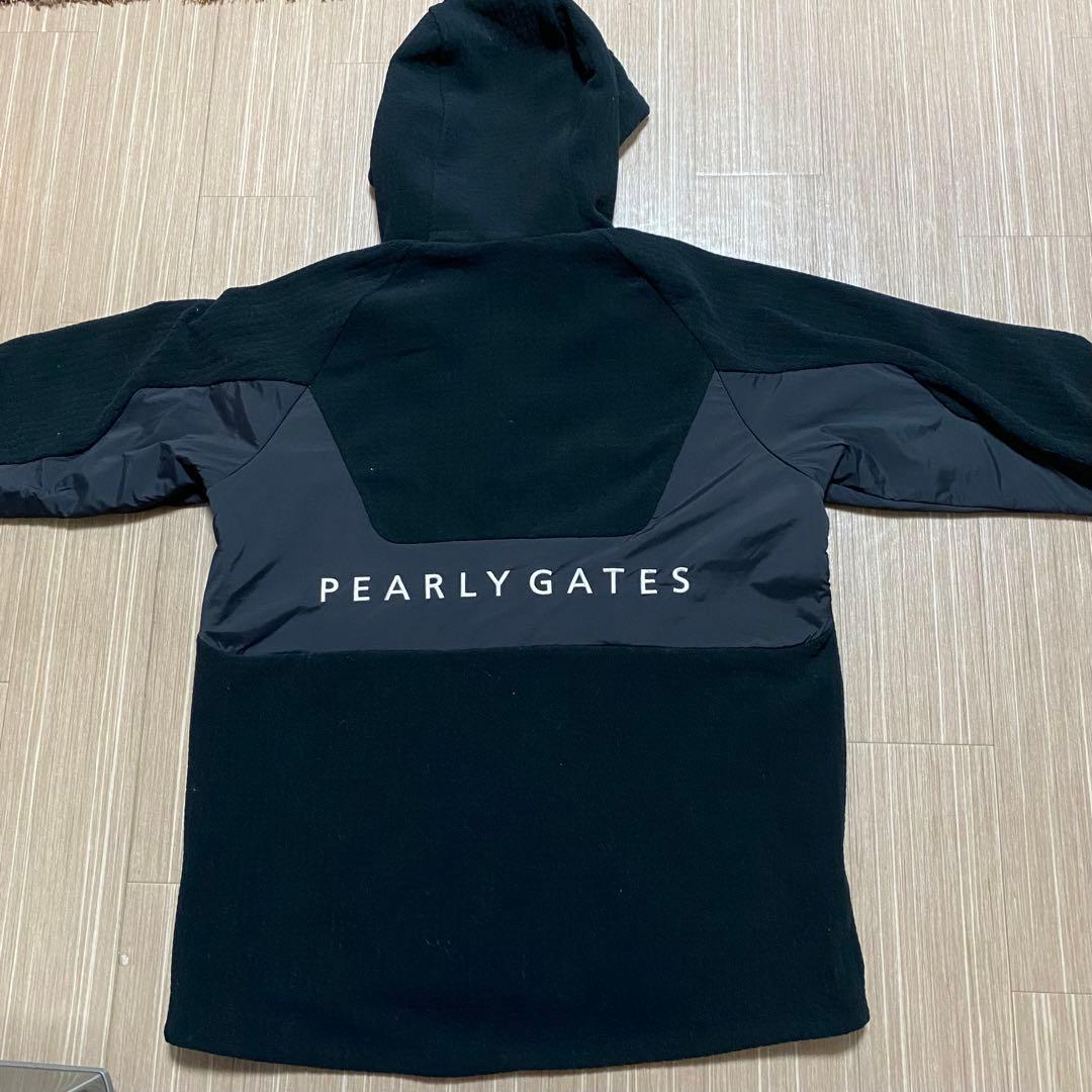 パーリーゲイツ　フリースフーディージャケッ　サイズM