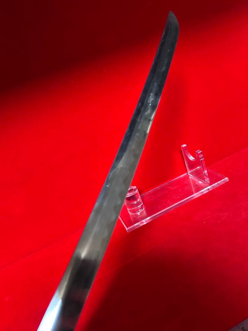 01562 包丁　和包丁　マグロ包丁　玉鋼　刃文綺麗　未使用品