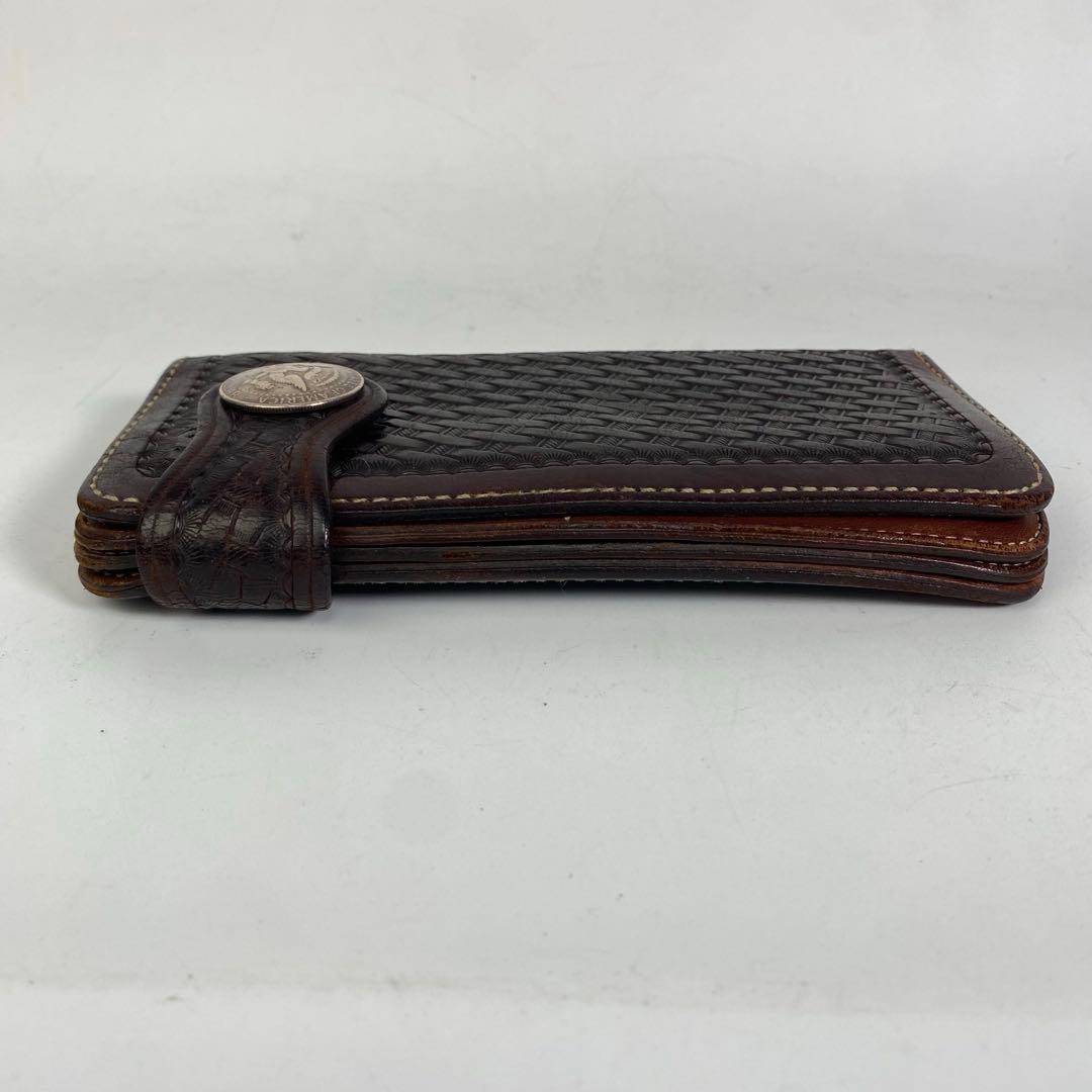 FUNNY　ライダーウォレット　バスケット　長財布　コンチョ