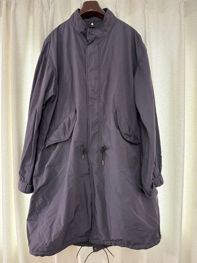 美品 M.I.D.A M65 Fishtail Coat DUSKY BLACK