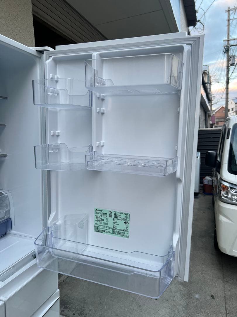 A798♠️配送設置可☑️三菱451L冷蔵庫 きれい☑️