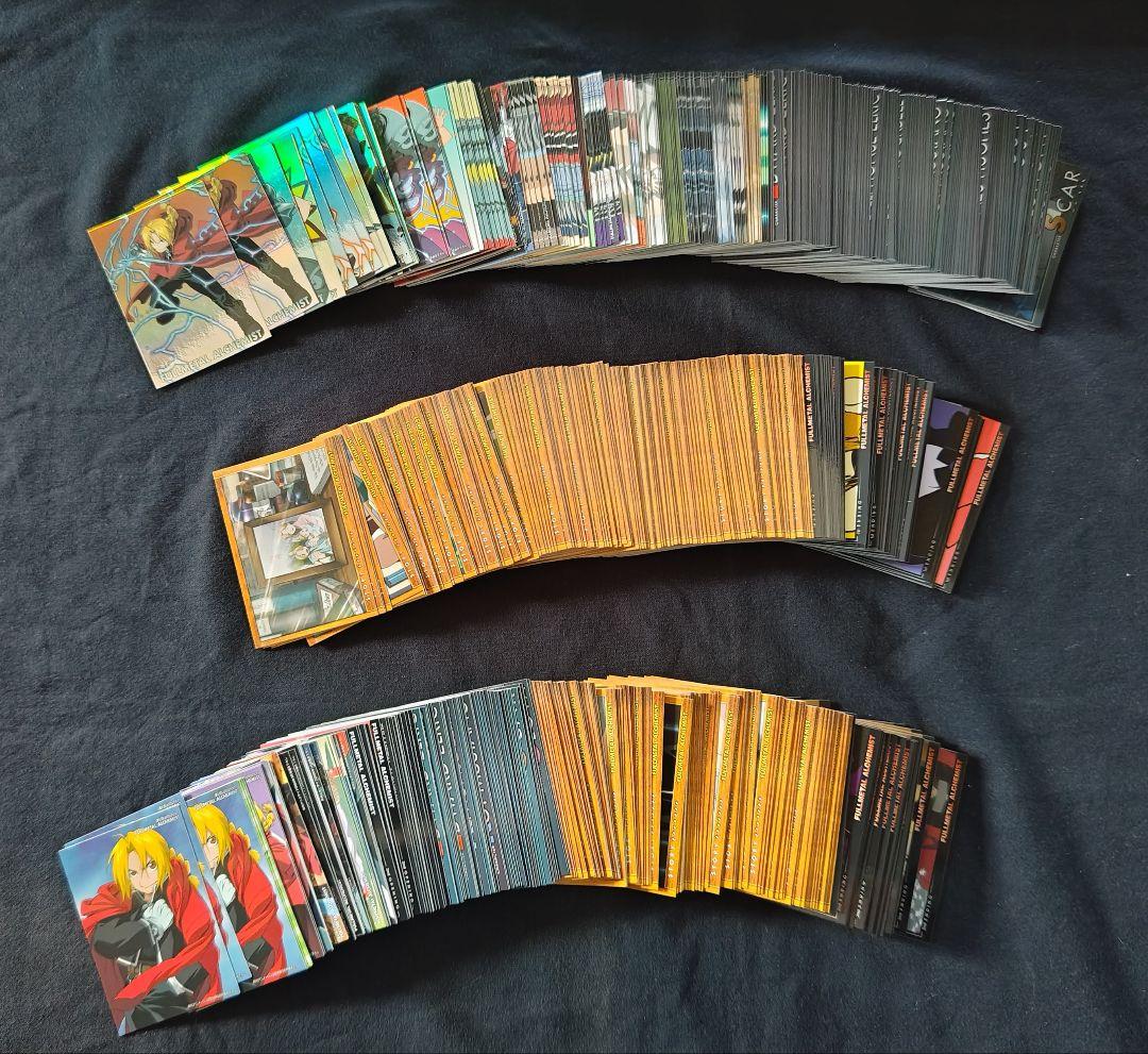 カードダスマスターズ 鋼の錬金術師 PART1・2・ ダブり545枚・バインダー