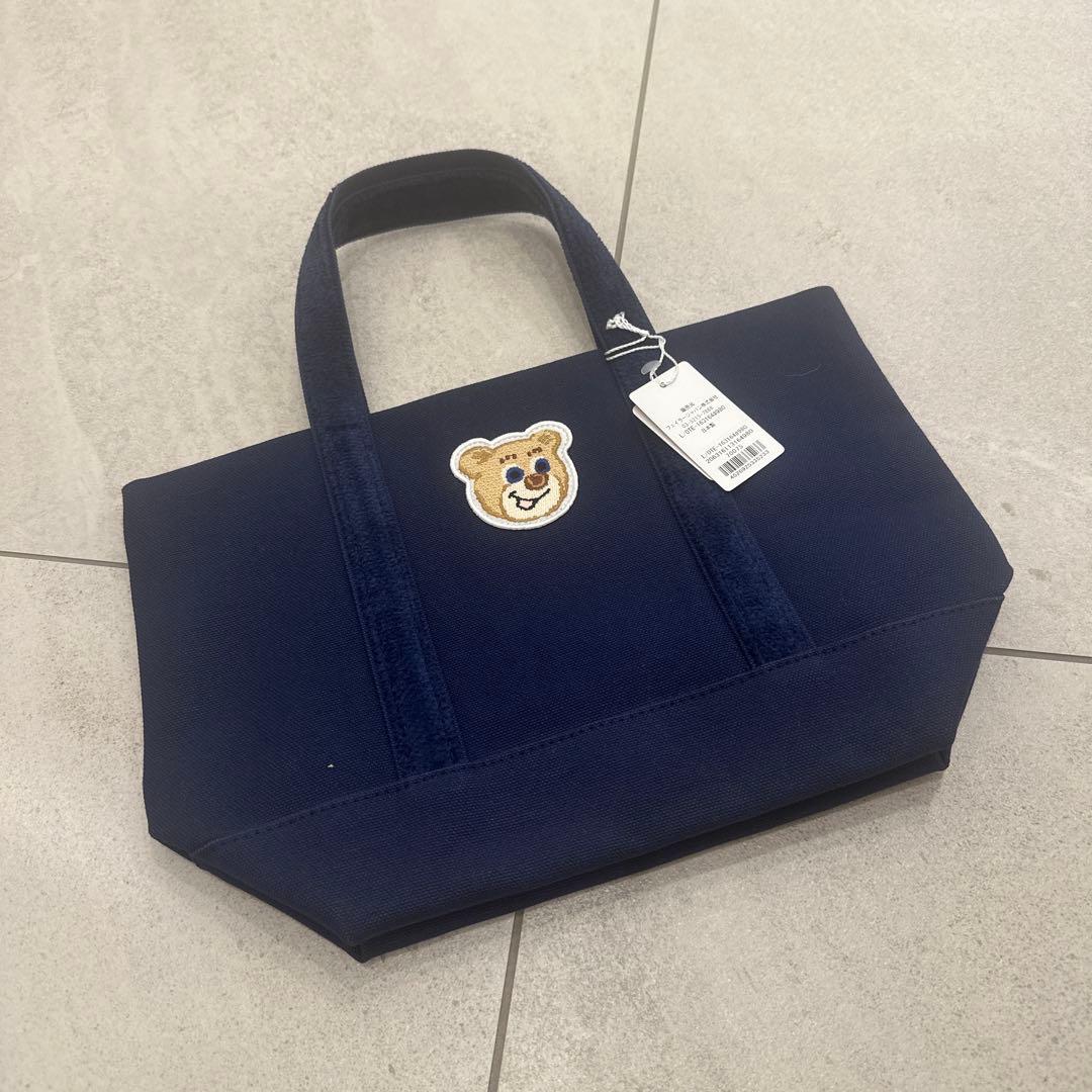 ラブラリー オールドテディガール ワッペントートバッグ　小 【送料無料】