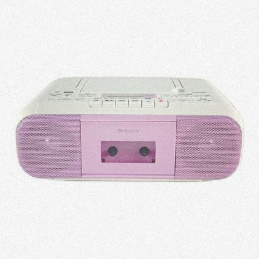 TOSHIBA TY-CDS9 ピンク CD・ラジカセ