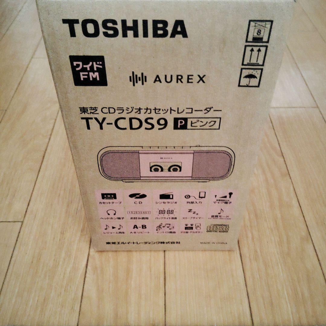 TOSHIBA TY-CDS9 ピンク CD・ラジカセ