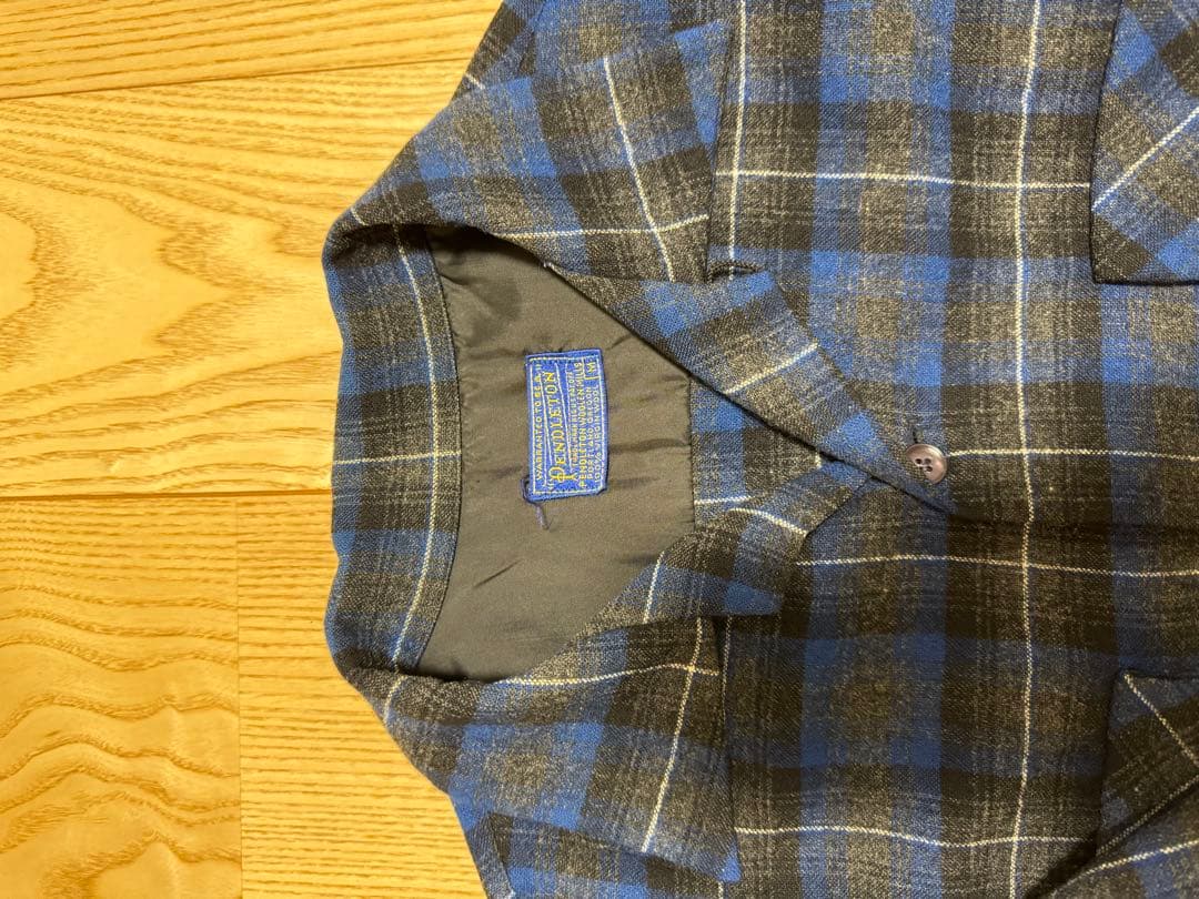 pendleton 50s オンブレチェック　ボードシャツ