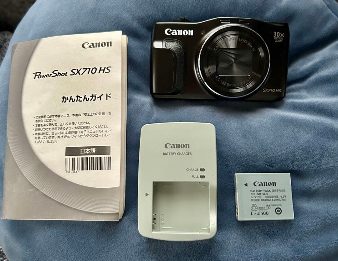 Canon コンパクトデジカメ PowerShot SX710HS (黒)超美品