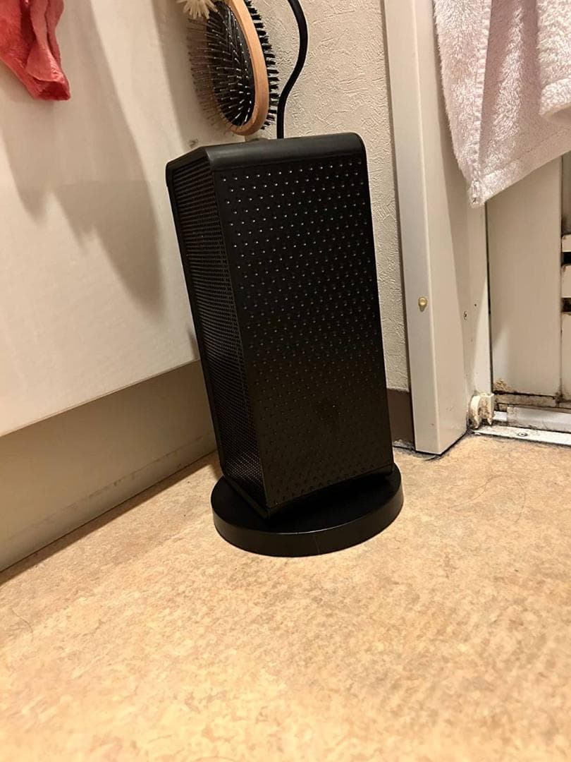 快適な暖かさを届けるセラミックファンヒーター 自動首振り 3段階温度調整