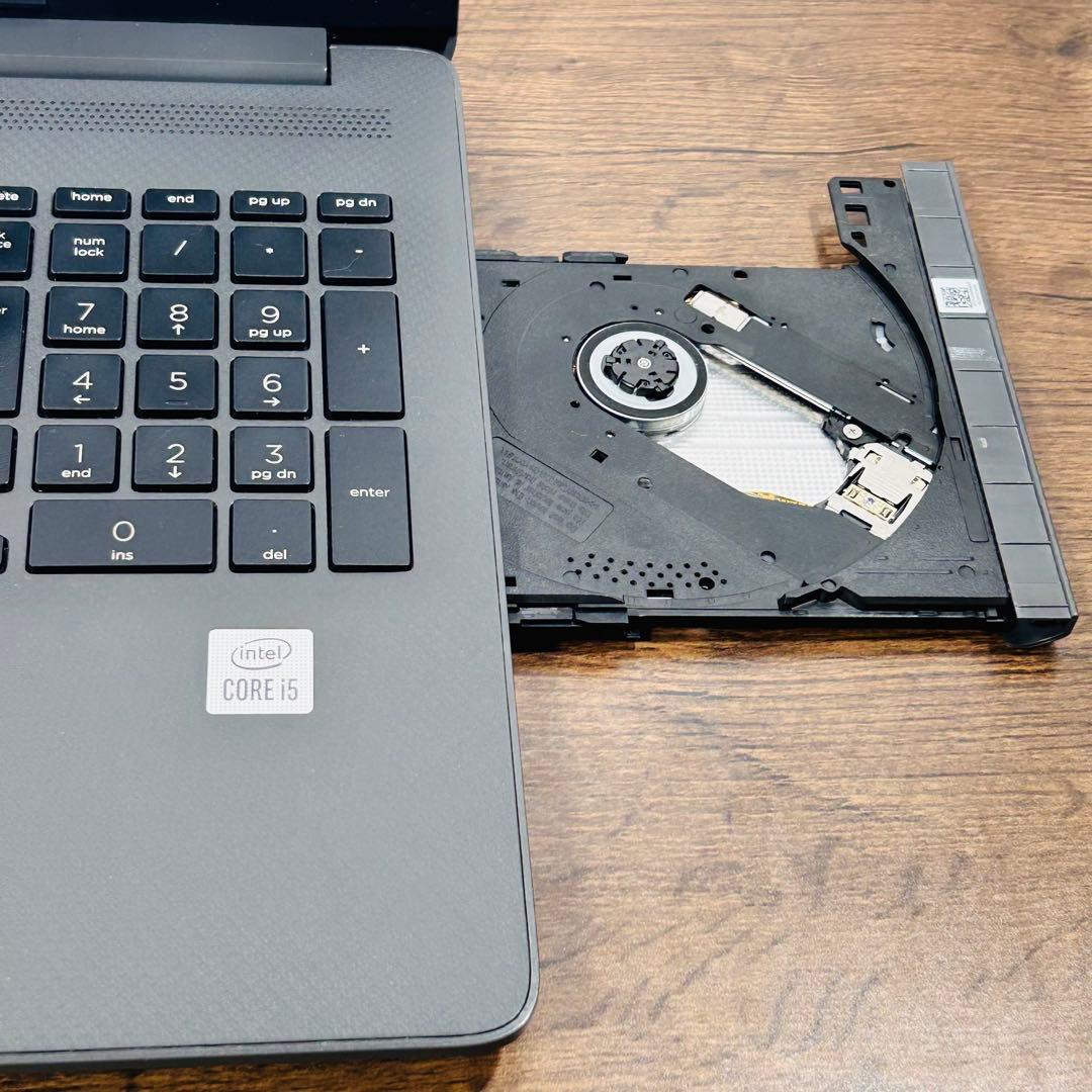 オフィス付きノートパソコン 第10世代i5 新品SSD512GB メモリ16GB