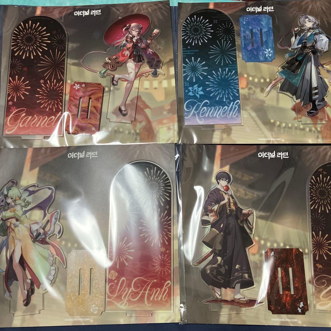 S9 祭り　アクリルスタンド　4種セット