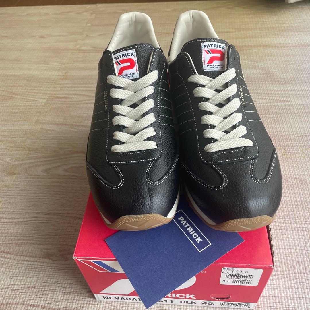 PATRICK NEVADA ブラックスニーカー　40