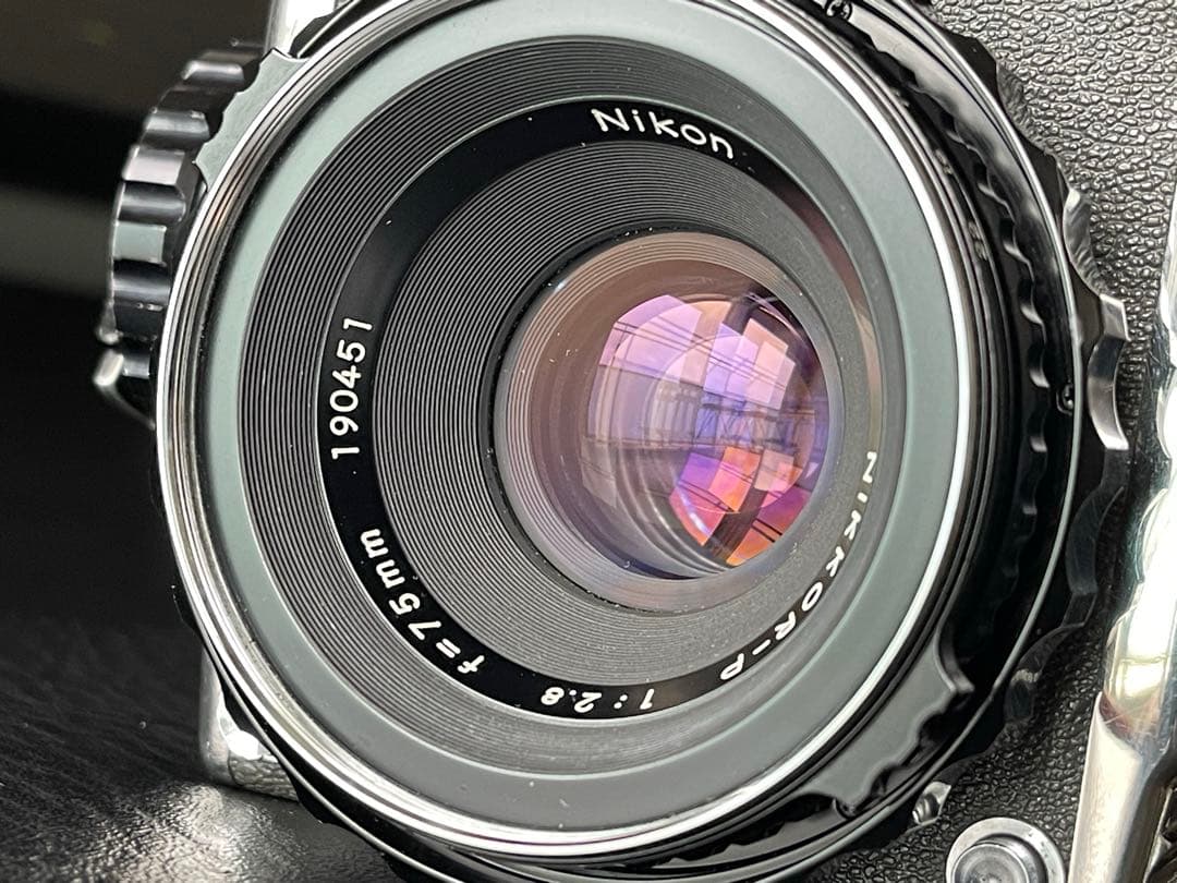 完動品　ゼンザブロニカS2 NIKKOR-P 75mm f2.8付