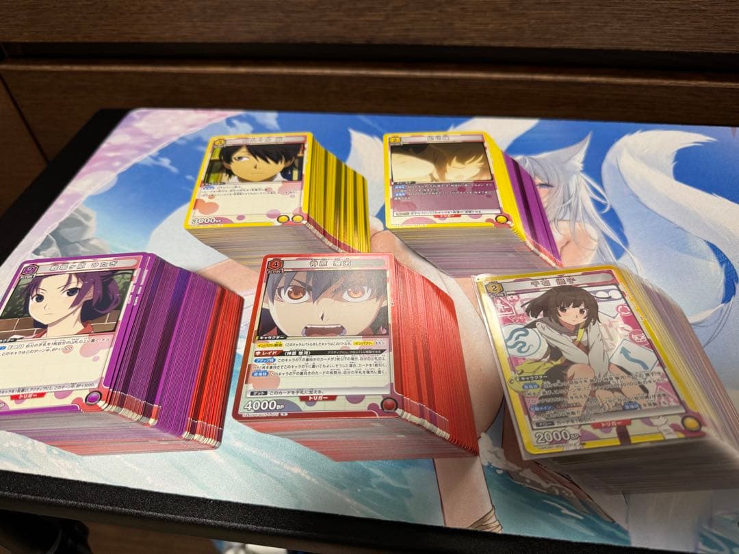 【ユニオンアリーナ 】物語シリーズ/SR以下4コン