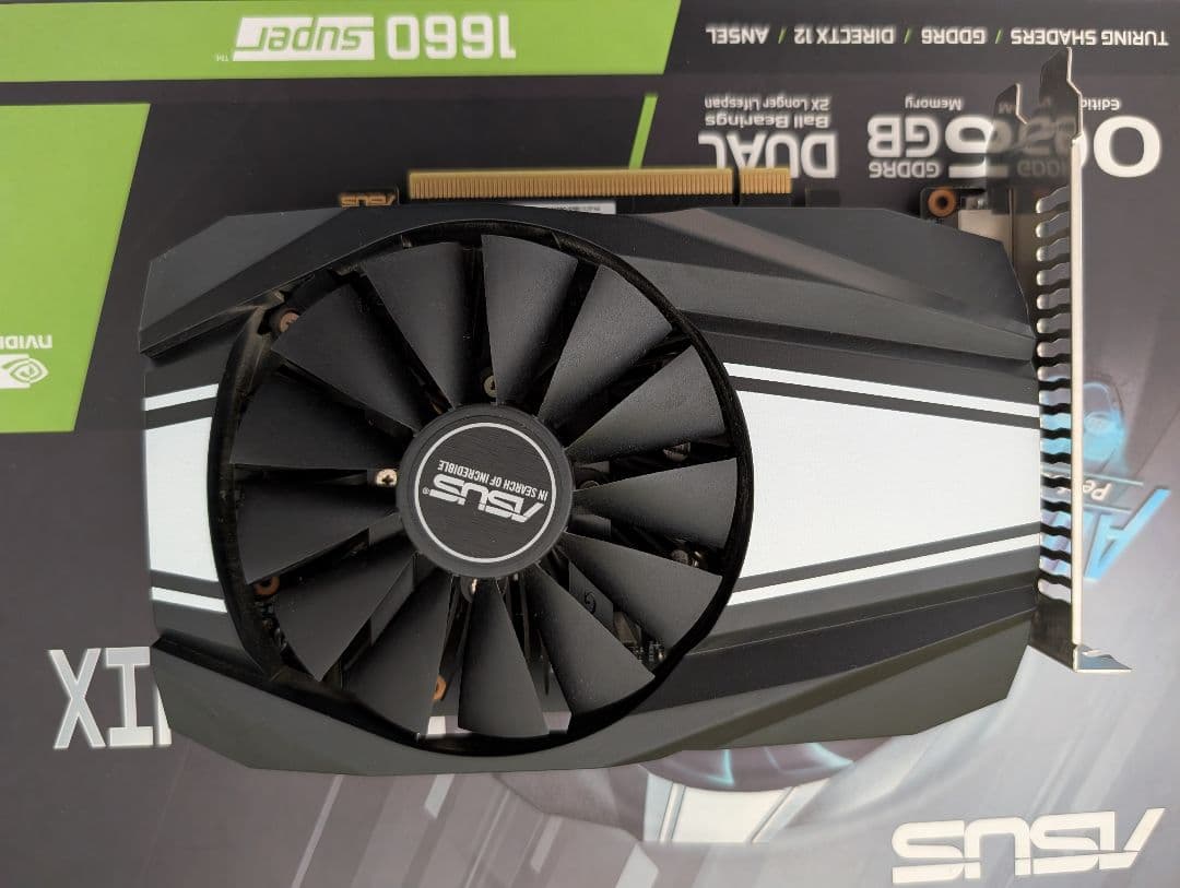 グラフィックボード・グラボ・ビデオカード ASUS GeForce GTX 1660 Super 6GB