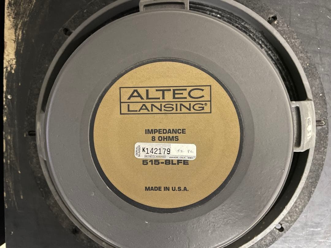 ALTEC LANSING 515-8LFE ウーファー 2台セット スピーカー