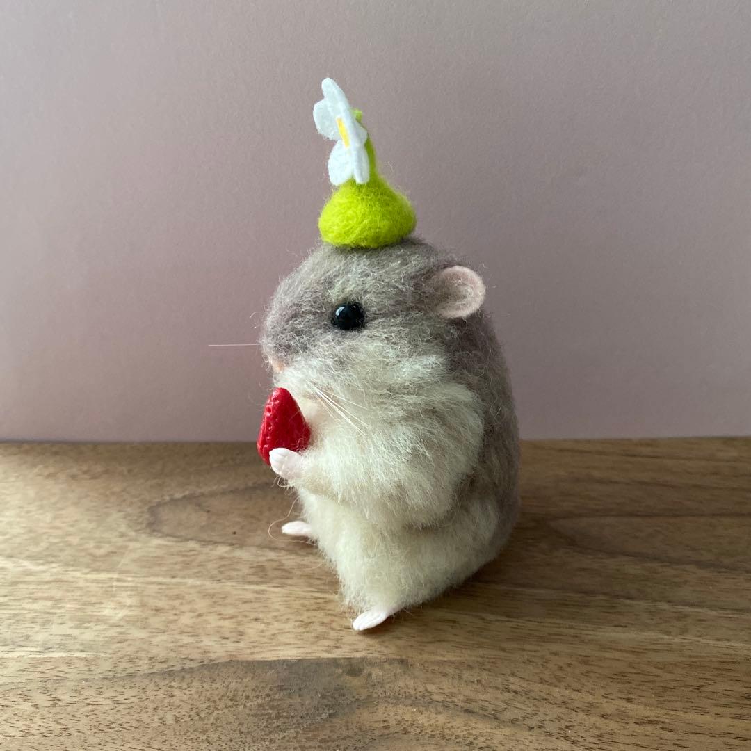 【羊毛フェルト】ハムスター★オーダー（apple mango）