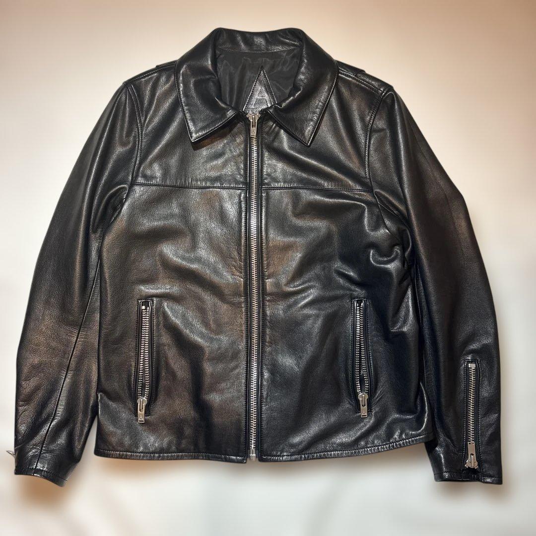 A LEATHER DRIZZLER JACKET ドリズラーレザージャケット
