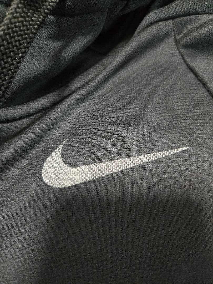 Nike フード付きジャージ上下セット ブラック　セットアップ　美品