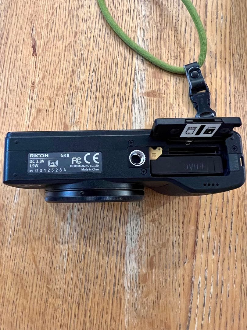 ★RICOH GRⅡ GR2 gr2 リコー製2wayストラップ付