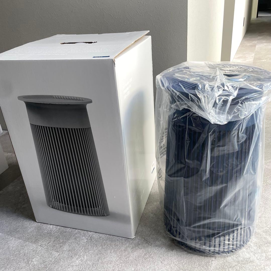 未使用★±0 空気清浄機 C030 ディープブルー XQH-C030FA