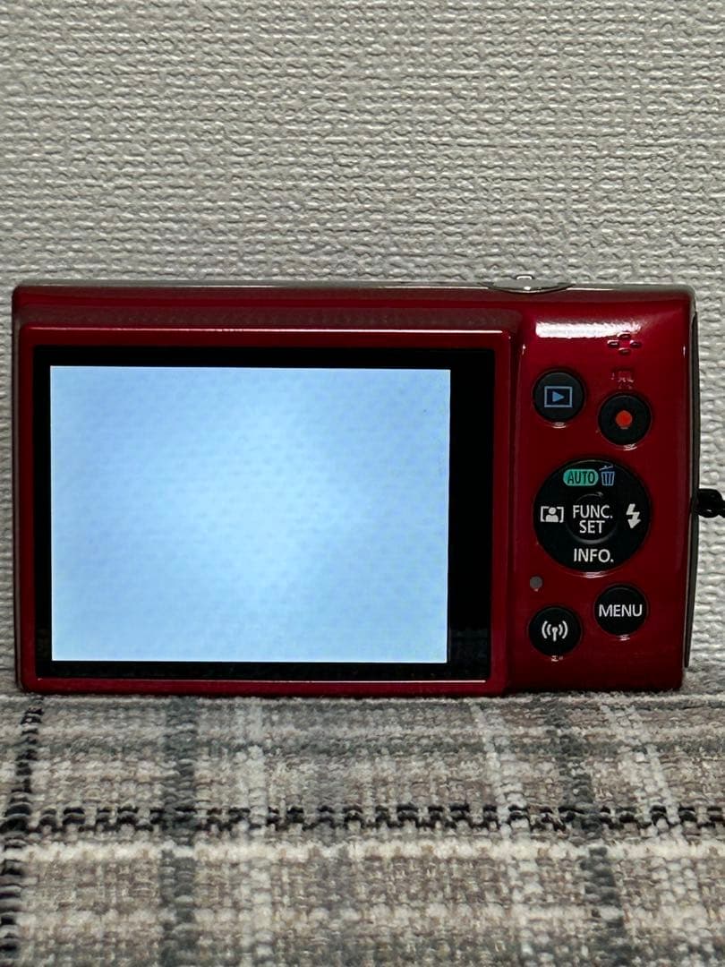 【美品】Canon IXY 190 レッド デジタルカメラ 充電器付き