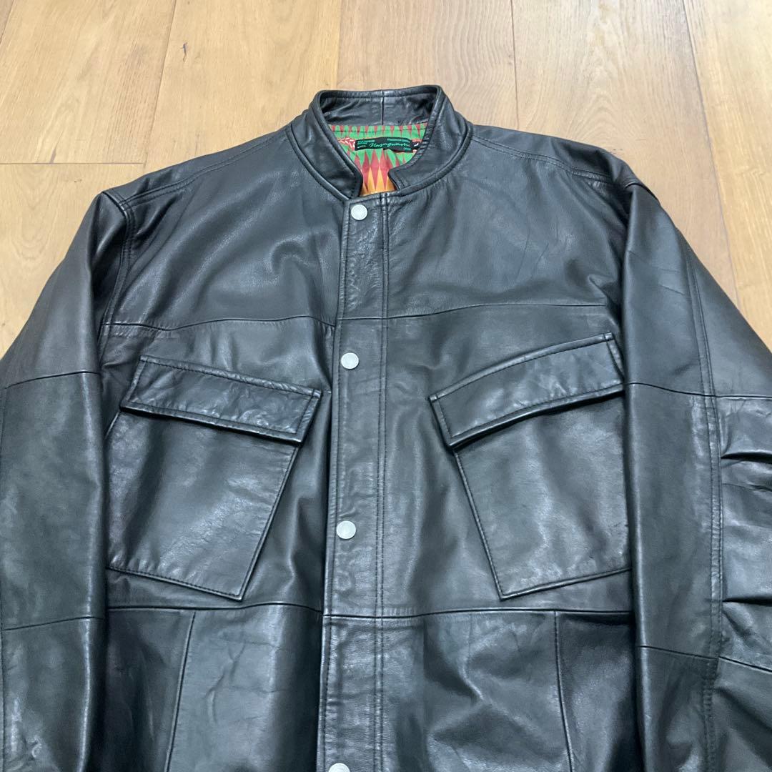 専用　美品　ナスングワム(Nasngwam) CP LEATHER JACKET