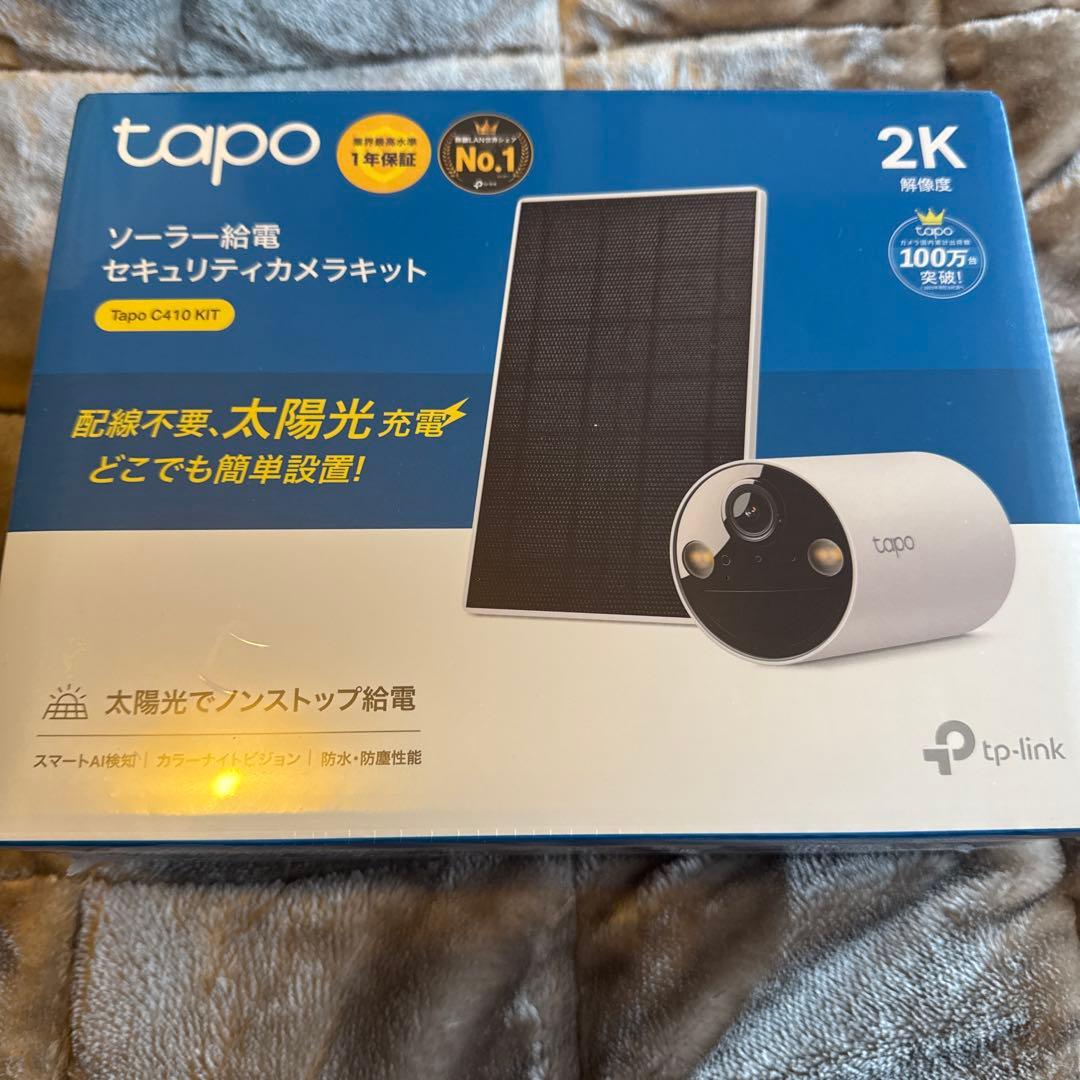 【未開封】tapo C410 KIT ソーラー防犯カメラ