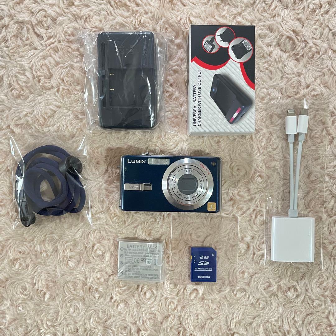 動作確認済✨Panasonic LUMIX DMC-FX7✨スマホ転送OK♪