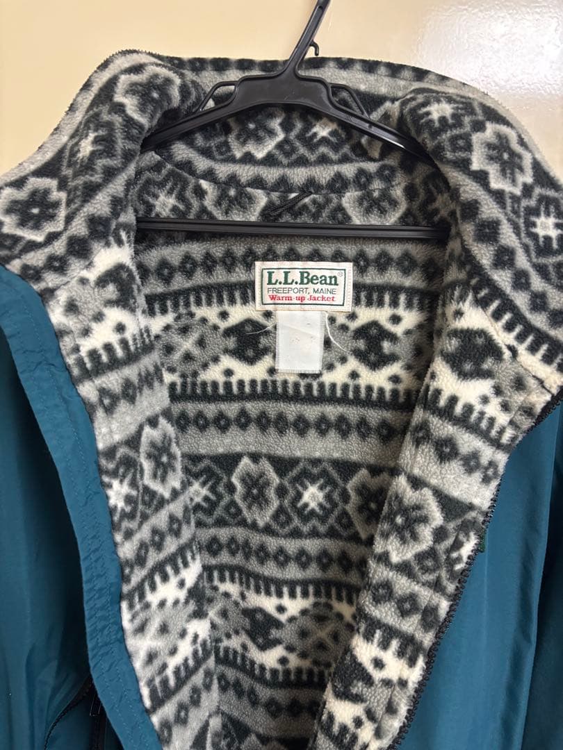 エルエルビーン　ウォームアップジャケット　フリースジャケット